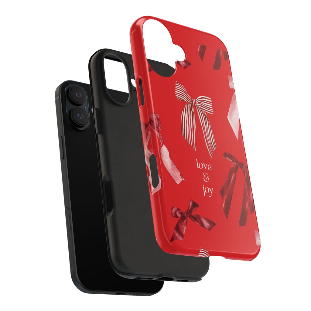 Festive Love & Joy Phone Case for Tough Protection