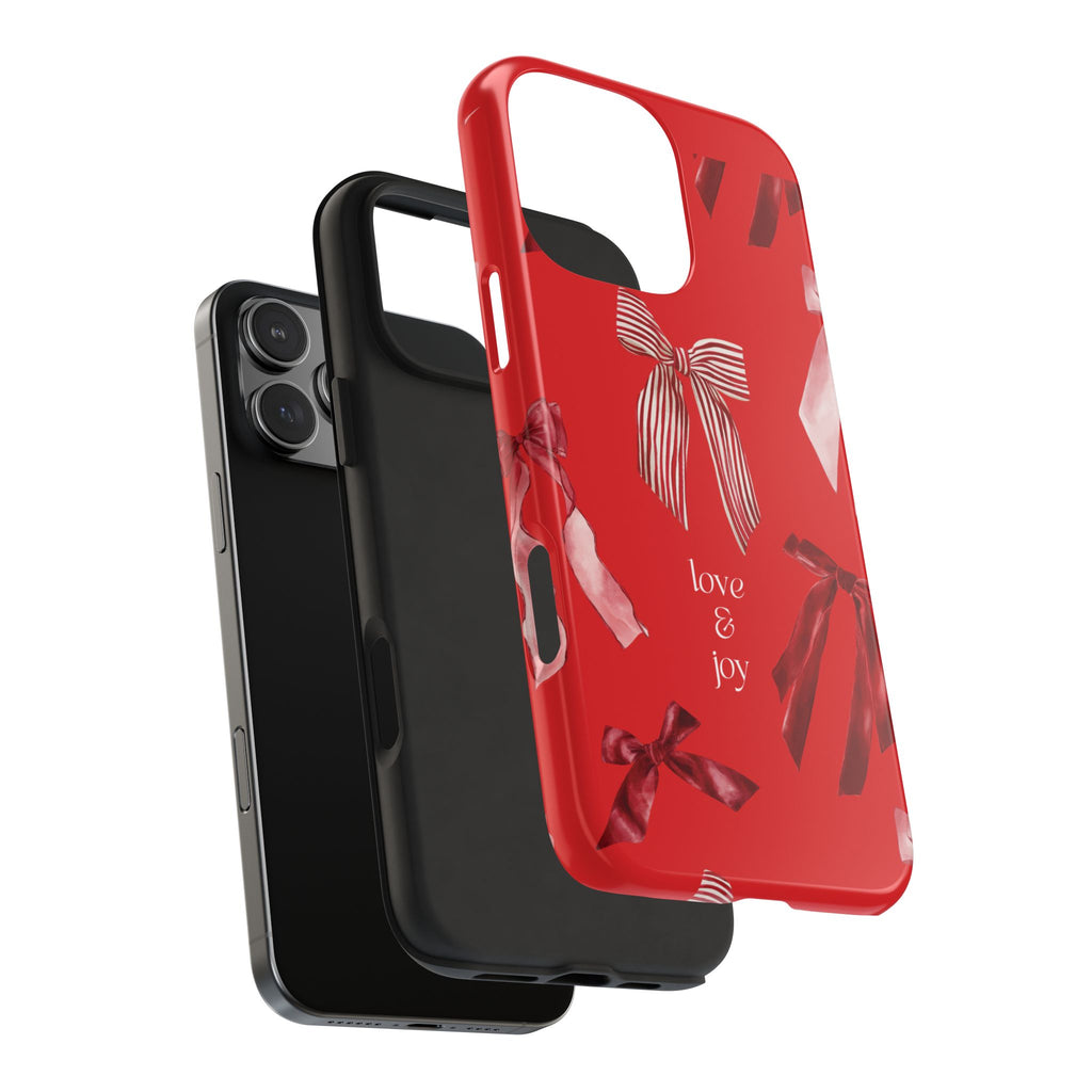 Festive Love & Joy Phone Case for Tough Protection