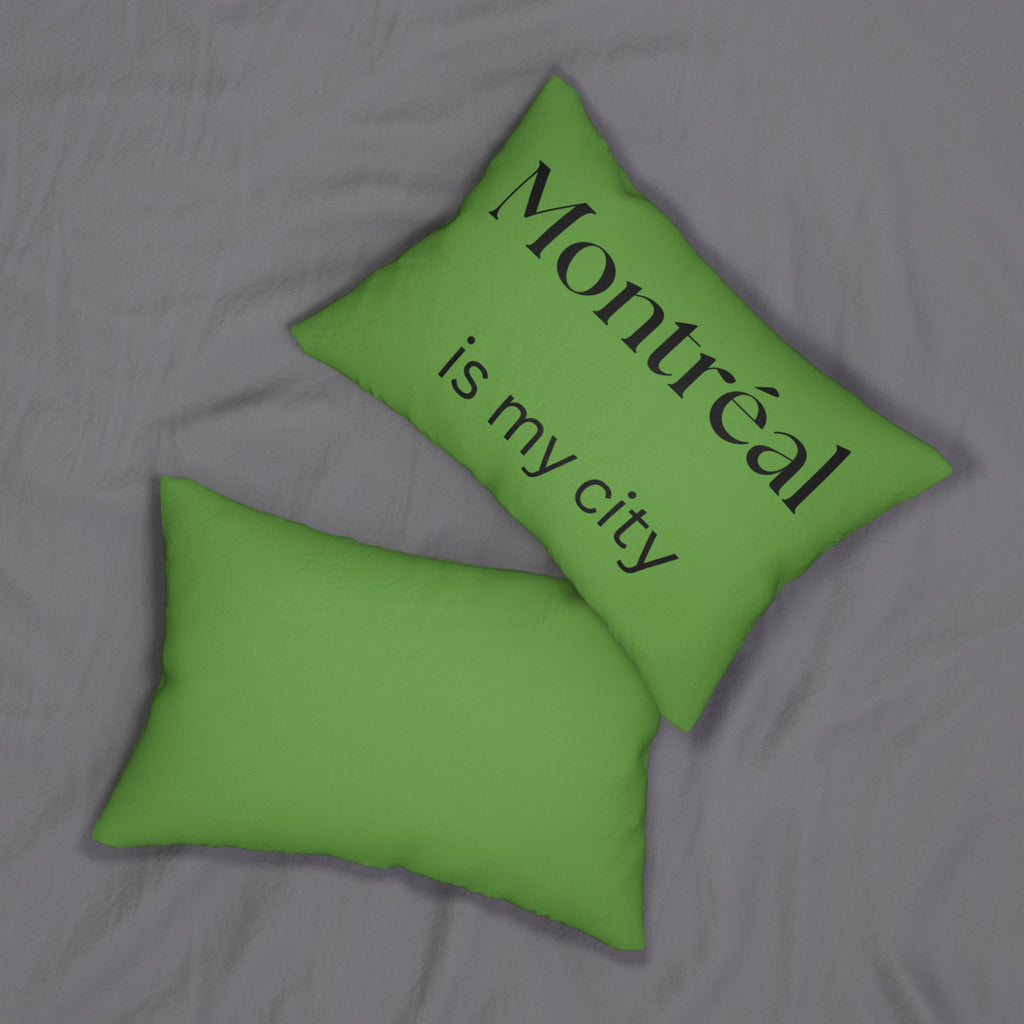 Montreal is My City Lumbar Pillow